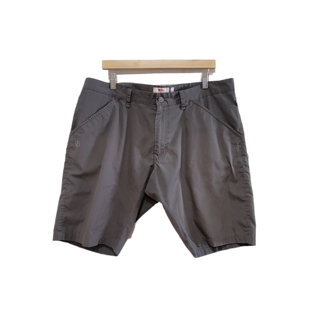 Fjallhaven G-1000 Dark Grey High Coast Shorts Regular Fit Men's 37X10.5